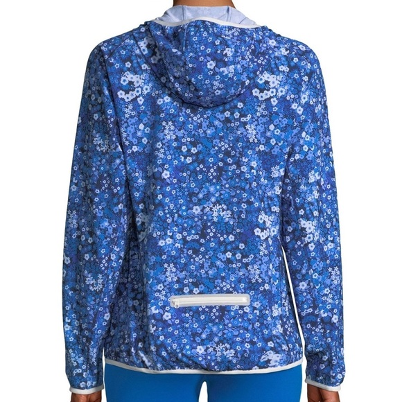 Tory Burch Blue Floral Jacket - Picture 4 of 9